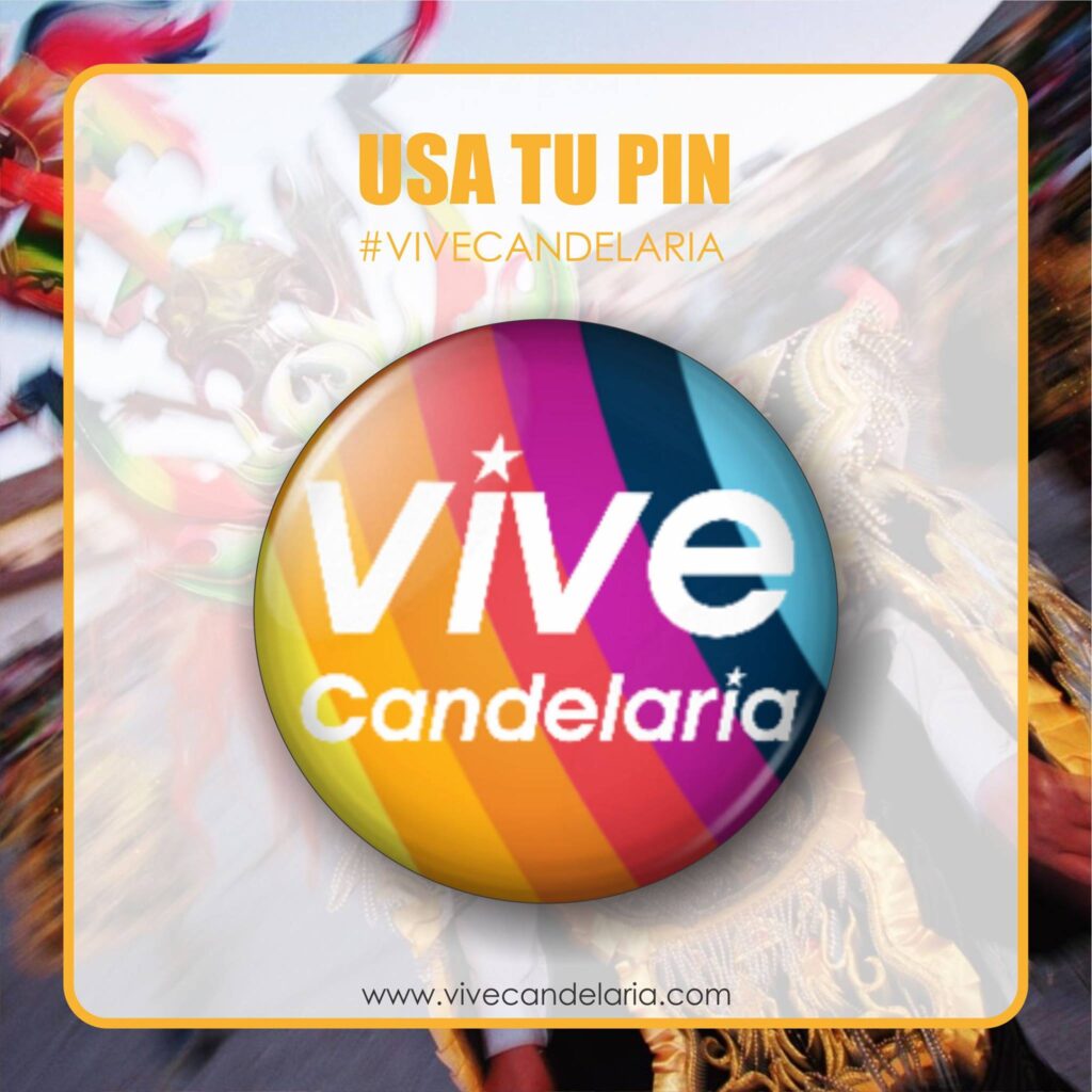 Pin Vive Candelaria