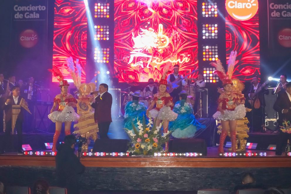 Noche de gala en honor a la Virgen de la Candelaria