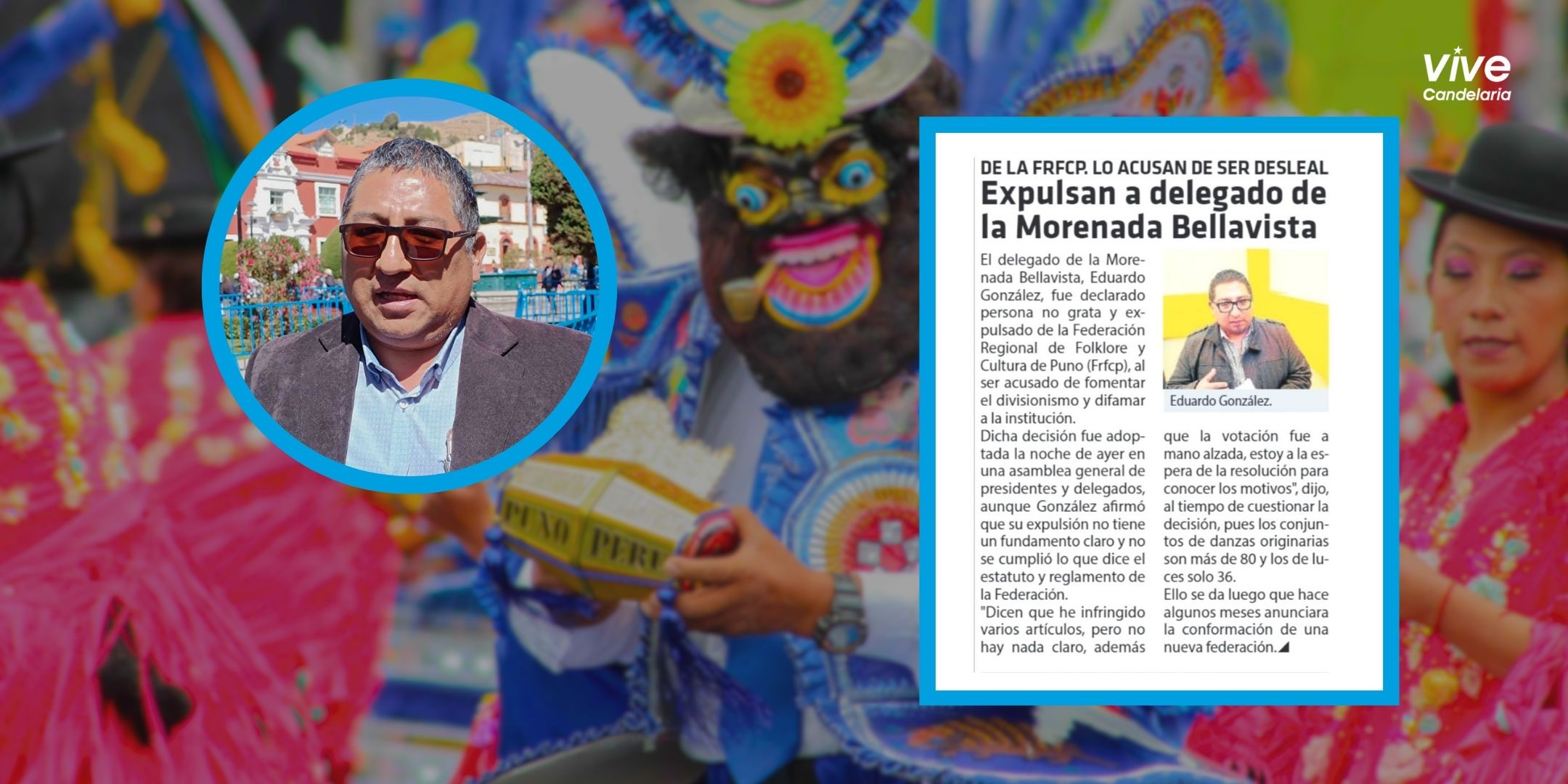 Foto de Eduardo Gonzales Luque y Fedvic