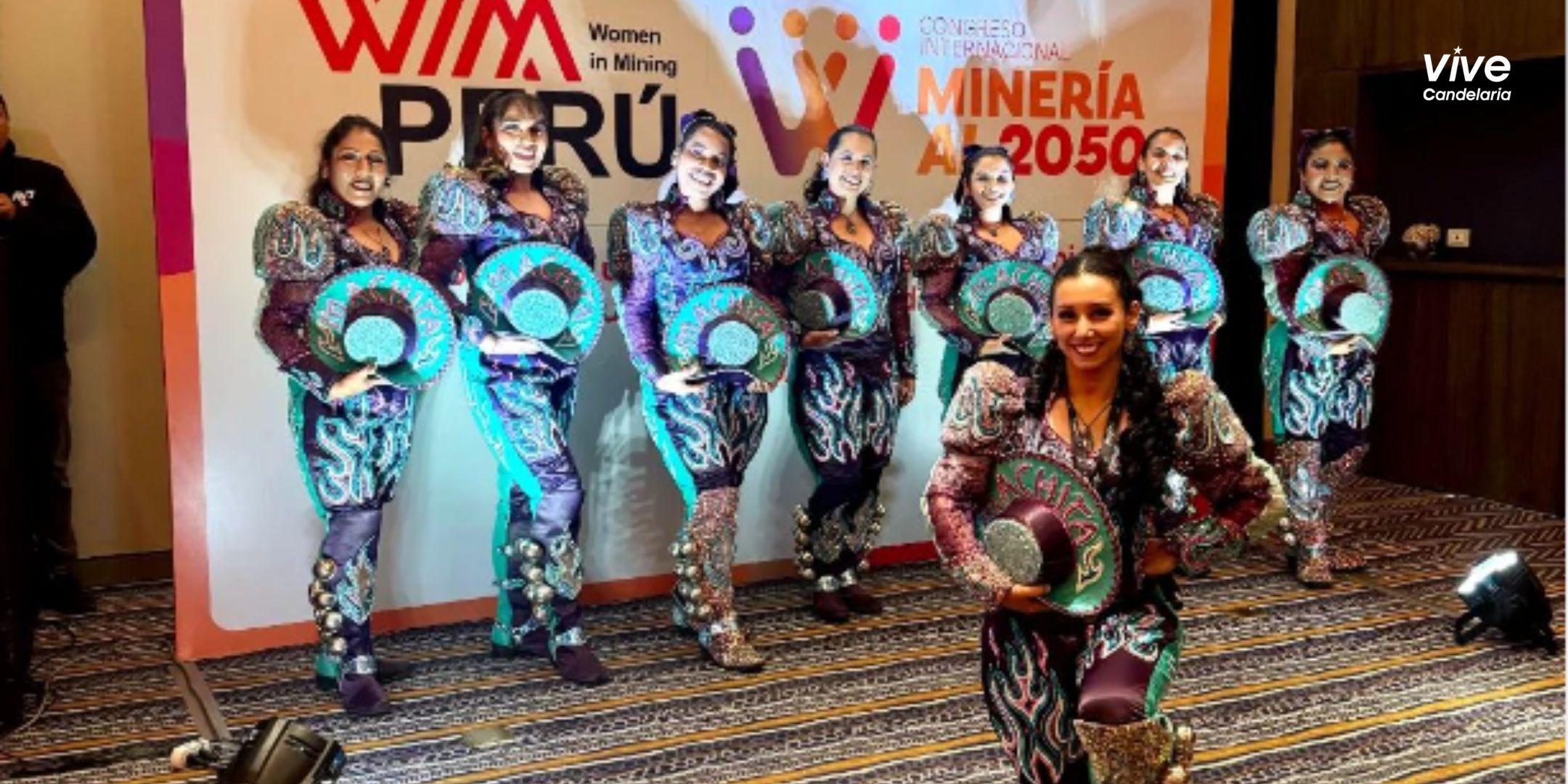 Machita Mujer Caporal brilla en el Congreso Internacional Minería al 2050
