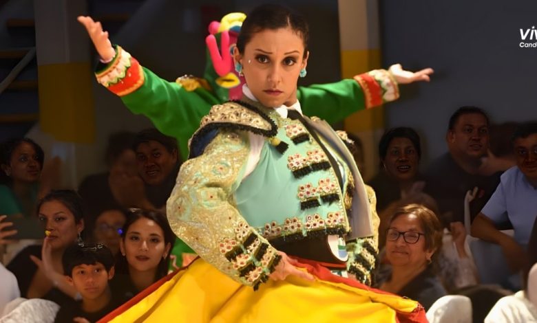 Andrea Chuiman, la primera mujer en interpretar al torero de la Waca Waca