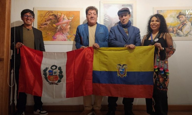 Exposición Binacional Itinerante de Acuarela “27 años de hermandad Perú–Ecuador” inicia su recorrido 2025–2026