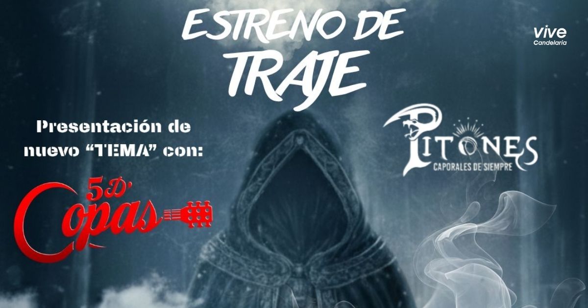 Caporales de Siempre Pitones presenta su nuevo traje rumbo a Candelaria 2026