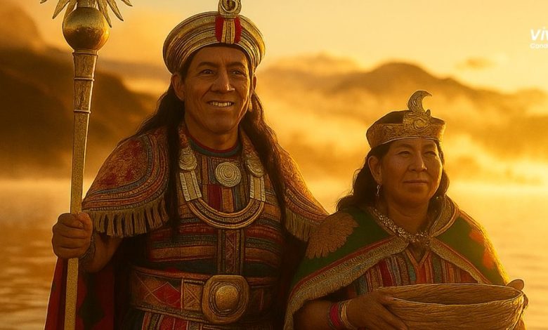 Escenificación de Manco Cápac y Mama Ocllo en Puno 2025