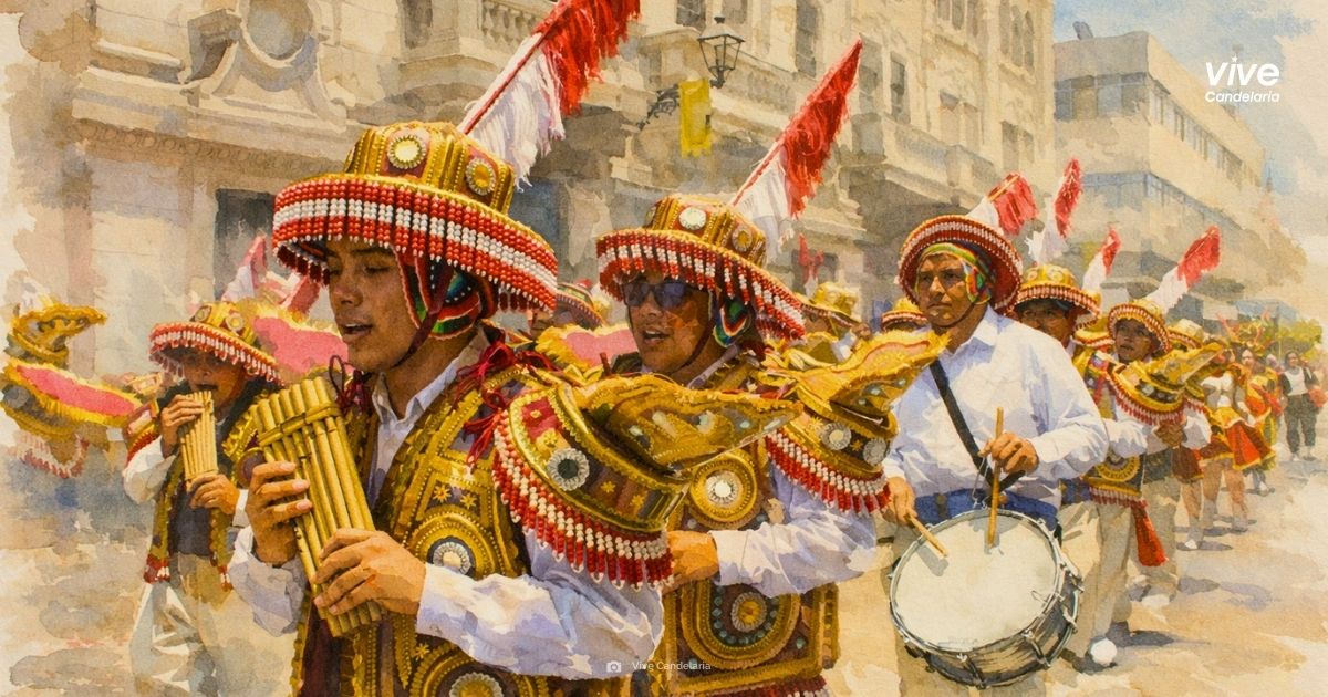 Candelaria 2026: Orden Oficial de Presentación de las Danzas de Trajes de Luces