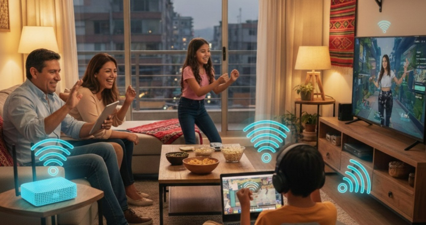 Conectividad en casa: 3 claves de claro perú para optimizar tu internet cuando todos están conectados