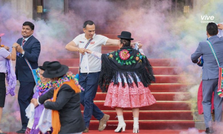 Carnaval de Puno en el Palacio de Gobierno