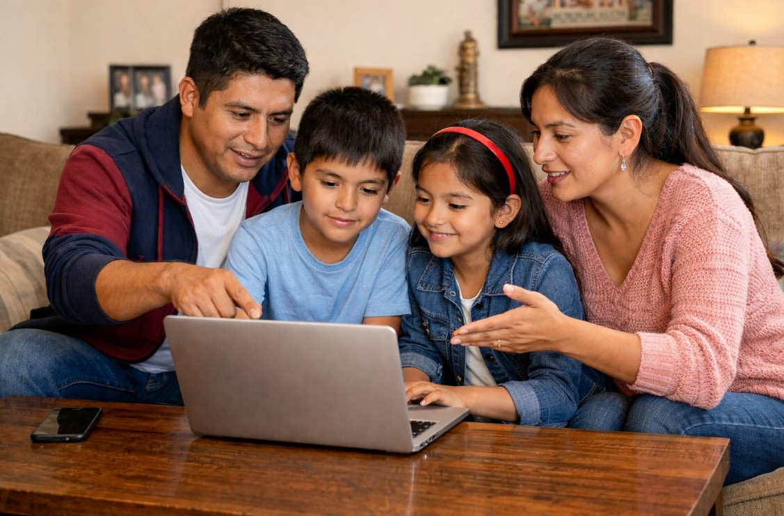 Primeros pasos en la red: guía estratégica para padres sobre seguridad y control parental en internet