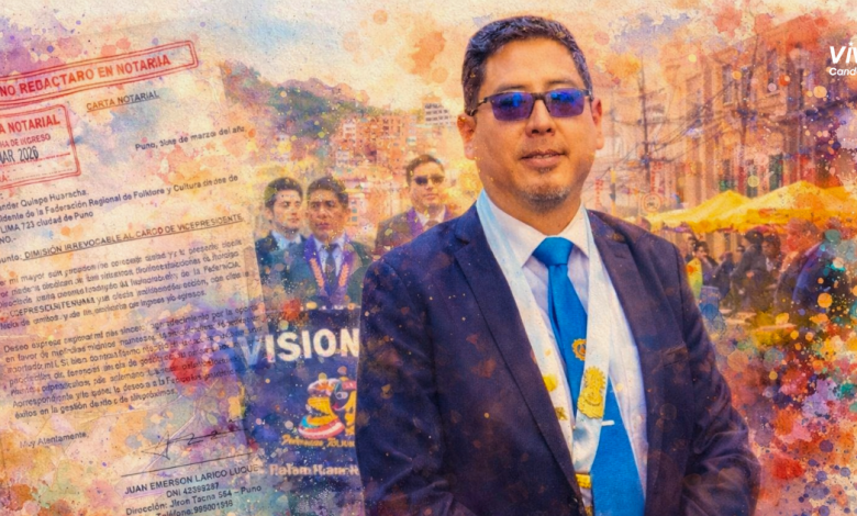 Renuncia en la Federación de Folklore de Puno: Vicepresidente Juan Larico deja el cargo en medio de tensiones internas