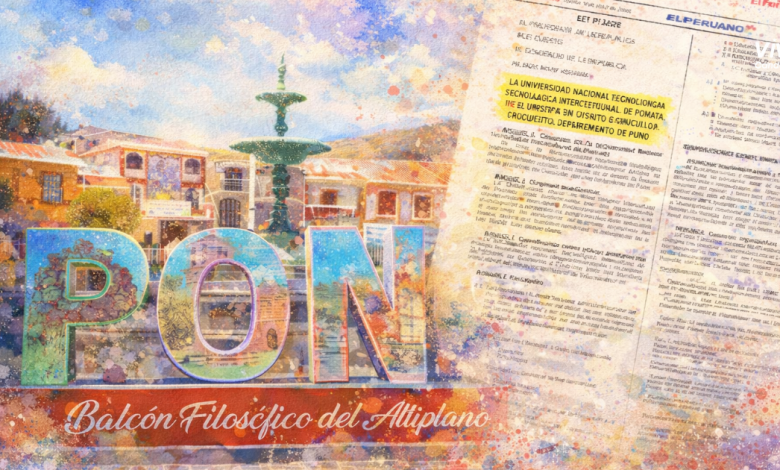 Pomata tendrá Universidad Pública en Puno: Crean nueva casa de estudios con 13 carreras profesionales