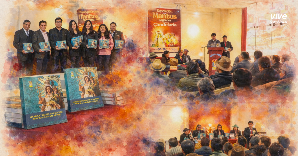 Presentan Catálogo con 195 Mantos Históricos de la Virgen de la Candelaria de Puno