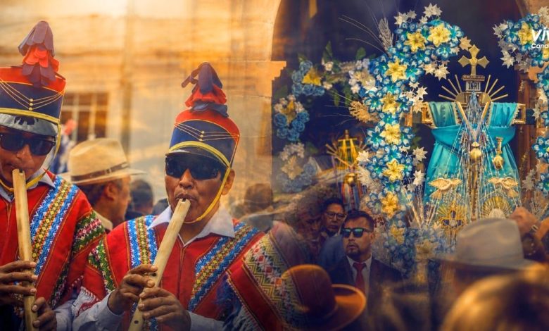 Huancané celebra a las cruces