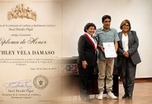 Congreso de la República reconoce a Harthley Vela por impulsar la preservación y difusión de la Festividad de la Virgen de la Candelaria