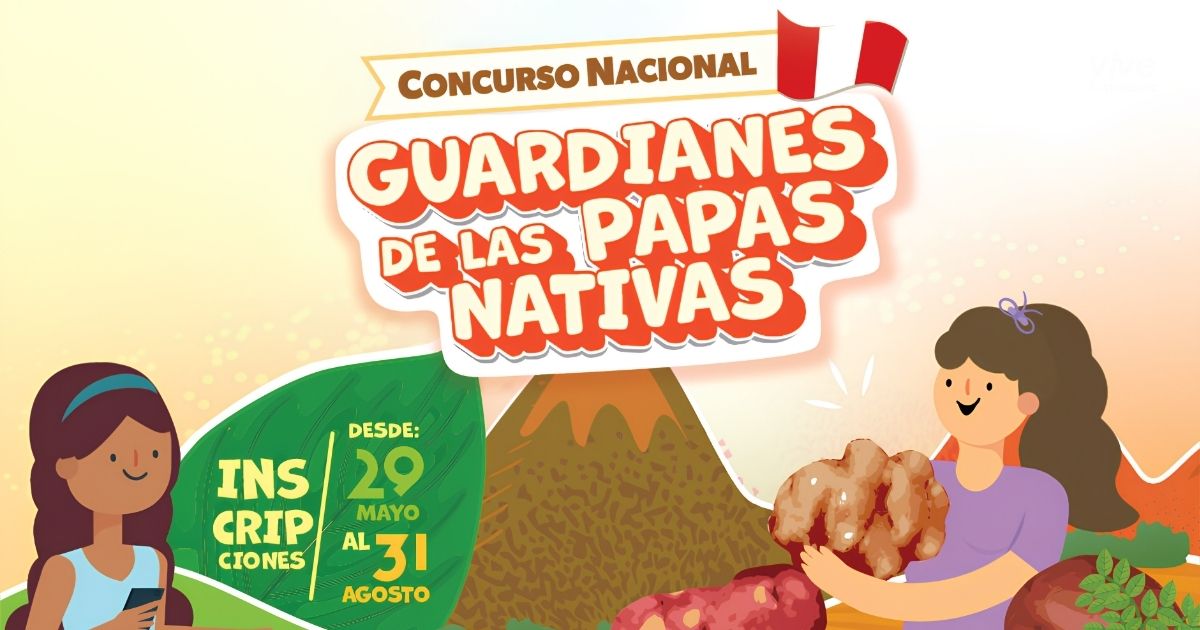 Escolares, agricultores e investigadores podrán convertirse en Guardianes de las Papas Nativas del Perú