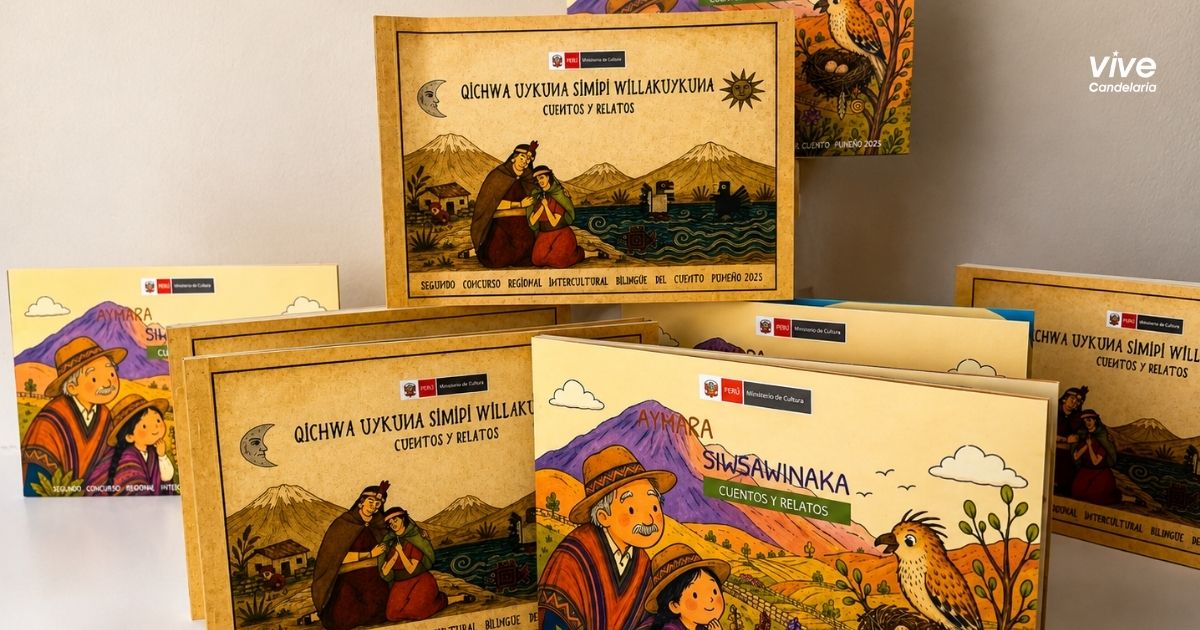 Libros en quechua y aimara: DDC Puno presenta relatos del Cuento Puneño 2025