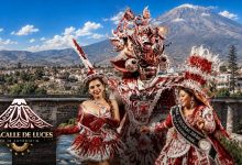 Orden de presentación del Pasacalle de Luces de la Candelaria 2026 en Arequipa