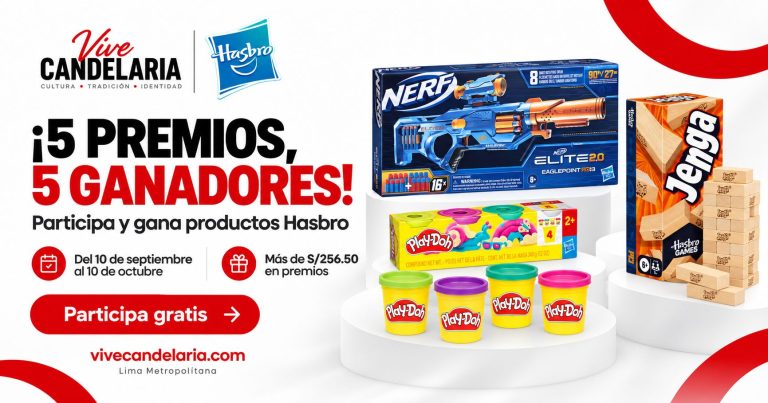 Sorteo Hasbro: 5 premios, 5 ganadores