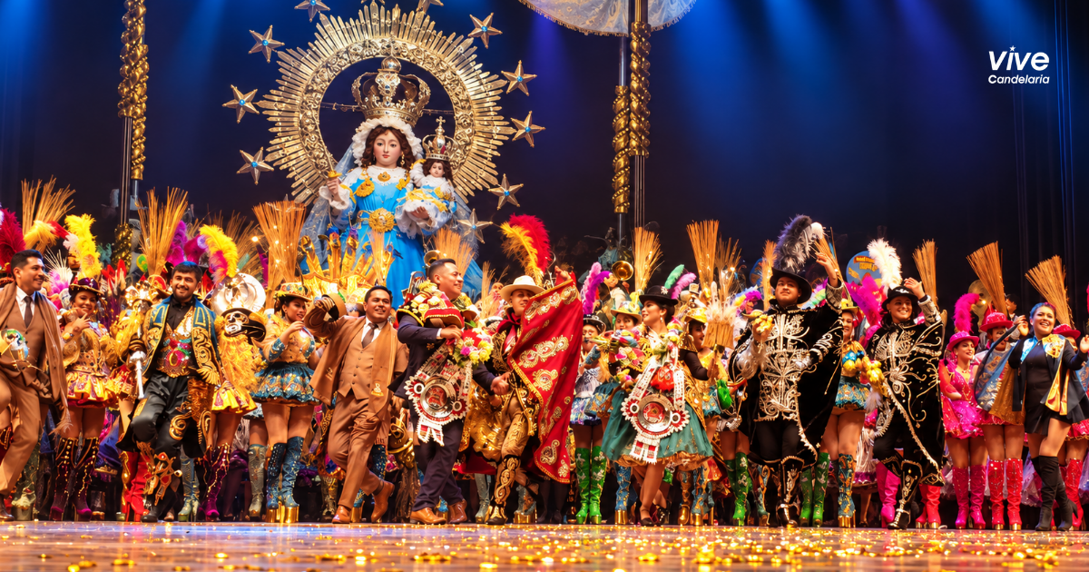 Morenada, Rey Moreno y Rey Caporal llevaron la esencia de la Candelaria al Gran Teatro Nacional