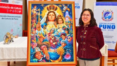 Candelaria 2027 ya tiene afiche oficial: Yadini Ochoa recibe el primer premio en Puno